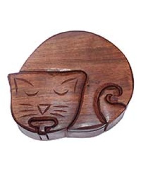 Cat at Rest Puzzle Box Cat at Rest Puzzle Box